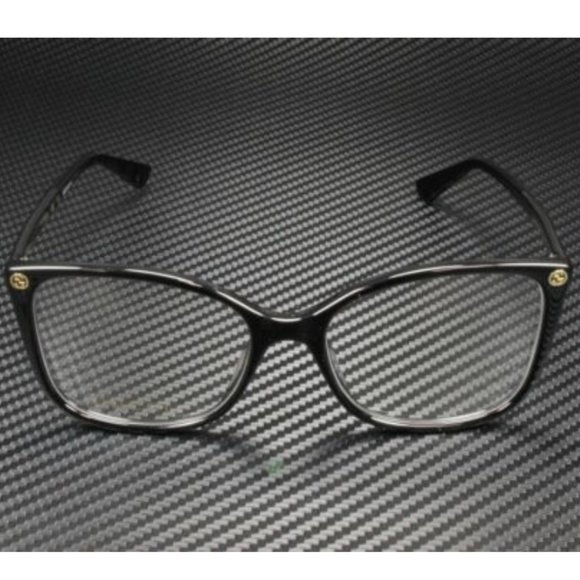 GUCCI BLACK 53MM EYEGLASSES! NEW! SALE! - Picture 2 of 4